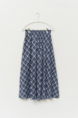 (W) Campus Checked Skirt