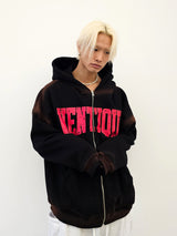 VENTIQUE VTQ 起毛フード付きジップアップ 3カラー
