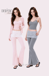 Racing Stretch Flare Soft Pants