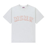 ステッチロゴTシャツ ライトグレー