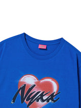 NYXX ハートT  (ブルー)