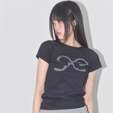エターナルスタッドTシャツ (BLACK) F25QB101