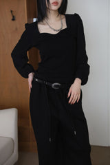 Reuben color matching puff top