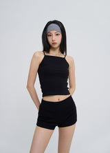 [U-BASIC] Vince scene line ribbed sleeveless