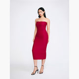 Carolyn Dress in Cherry