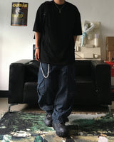 HD Round Pigment Cargo Pants (2C)
