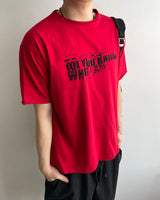 アイ アム レタリング ショートスリーブ Tシャツ