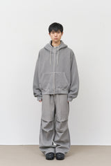 Fork Highneck Zip Hoodie