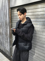 ルーイントーンオンフィンガーホールヘンリーネックニット 3C