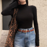 [BELLIDE MADE] Nave, ribbed turtleneck T-shirt