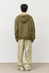 Kyota Reversible Zip Hoodie