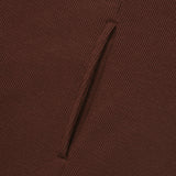 Fickle 2-WAY full zip-up / Brown