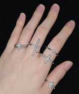 Trinity Cross Cubic Ring