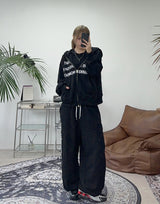 Tevi Lettering Crop Hoodie