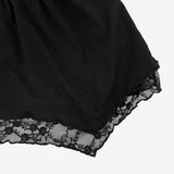 fuzzy corset lace dress