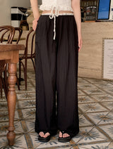 #Classic Summer Wide Banding Pants (4color)