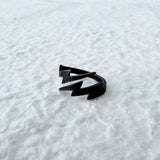 Obsidian Lightning Ring