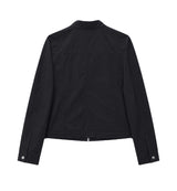 Epin Eyelet Crop Jacket