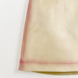 OIL BRIDGE SUEDE SKIRT IVORY