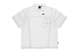 DOUBLE POCKET STITCH PIQUE SHIRT
