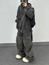elbow patch hoodie