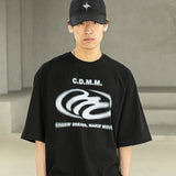 CDMM REAL OVERSIZED SHORT T-SHIRTS MSFTS003-BK
