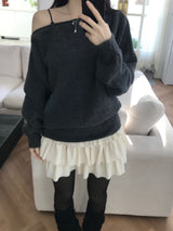 Lua Cancan Mini Skirt (one color)