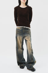 (W) Bene Dobule Top (5color)