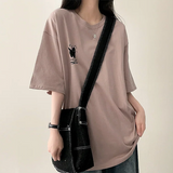 Surprised cat loose fit short sleeve