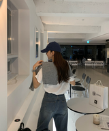 [Lè made/10,000 Sold] Lè made Stand U-neck Short Sleeve T-shirt / 4 colors