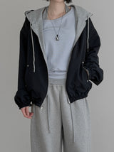 (Unisex) Duty Reversible Nylon Hood Zip-Up