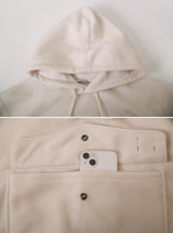 Mountain Big Pocket Fleece Loose Anorak (3color)
