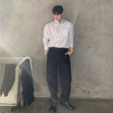 Claw stripe shirt (3color)