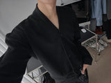 ASCLO String Crop V Cardigan (5color)