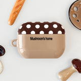 oab マッシュルーム Airpodsケース (brown)