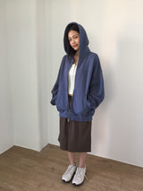 ウィークリー エッセンシャル ジップアップ パーカー (5color)