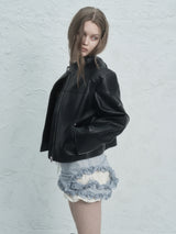 RIVET BIKER JACKET_P