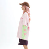 イエス? イエス! Tシャツ_ピンク