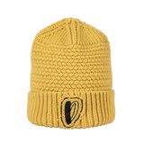 [MADE] Doyoubi シグネチャーステッチ刺繍ツイストビーニー [Yellow]