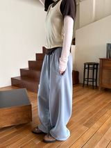 belted sweat pants 