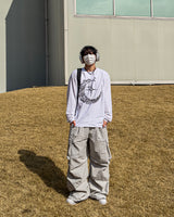 Bake Wide Cargo Pocket Nylon Pants