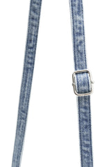 ODDシグネチャーデニムカッティングミニバッグ / ODD Signature Denim Cutting Mini Bag