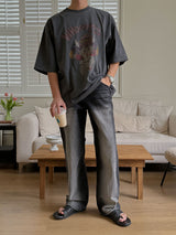 ASCLO Slump Pigment Short Sleeve T Shirt (2color)