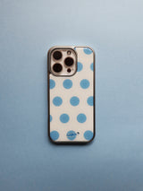 dot silver epoxy case [baby blue]