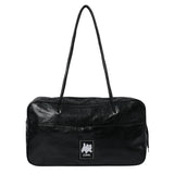 Cat Save The World Lydia leahter square shoulder bag Unisex