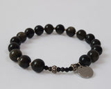 GEM STONE OBSIDIAN BRACELET