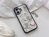 Love 3D Hearts Vintage Cupid MagSafe iPhone Case 