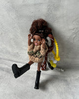 Tyla tanning doll key ring