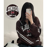 Dove Crack Two Way Track Zip-Up