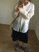 Stripe Cotton Shirt (2color)